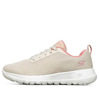 (WMNS) Skechers Go Walk Joy Running Shoes Ivory/Pink 15641-OFPK