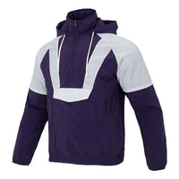 Nike Woven Basketball Jackets 'Purple White' FB7114-555