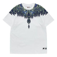 FILA FUSION x Marcelo Burlon SS22 Tee 'White Green' T11U229101F-WT