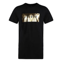 Air Jordan Alt-Hem Foil Pure T-shirt 'Black Gold' AA1918-010