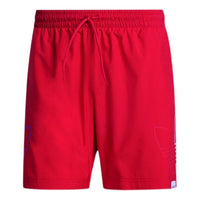 adidas originals Fto Swims Men's Summer Sports Shorts Red GN3549