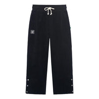 Li-Ning BadFive Label Logo Woven Pants 'Black' AKLSH11-1