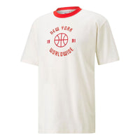 PUMA x Rhuigi Graphic T-Shirt 'White Red' 539510-65