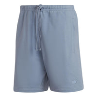 adidas originals Ess Short Solid Color Casual Sports Shorts Blue HD4819