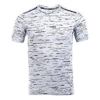 Nike Round Neck Casual Quick Dry Breathable Sports Running Short Sleeve Gray 800809-012