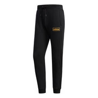 adidas neo M C TP Running Training Casual Sports Long Pants Black FP7483