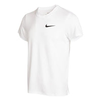 Nike Df Superset Top Ss Athleisure Casual Sports Running Round Neck Short Sleeve White CZ1220-100