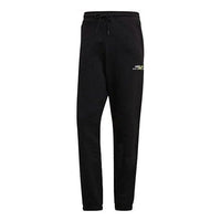 adidas originals Running Training Stay Warm Lacing Casual Sports Pants Black GN2334