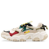 (WMNS) FILA FUSION Fluid Sneakers 'Beige' T12W031117FAN