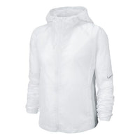 (WMNS) Nike Gym Running Hooded Jacket White BV4941-100