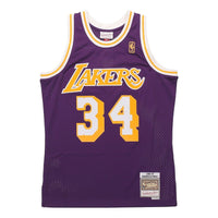 Mitchell & Ness x NBA Los Angeles Lakers 1996-97 Road Swingman Jersey 'Shaquille O'Neal 34' SMJYGS18178-LALPURP96SON