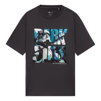 Li-Ning x Star War Crossover Sports Fashion Series Casual Sports Printing Pullover Short Sleeve 'Black' AHSS715-1