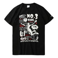 Li-Ning Wade Basketball Graphic T-shirt 'Black' AHSP273-1