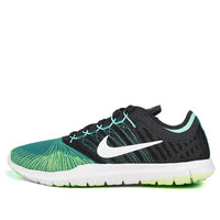 (WMNS) Nike Flex Adapt TR 'Black White Green' 831579-301