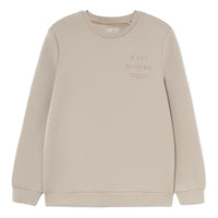 Li-Ning Wade Series Printing Solid Color Round Neck Pullover 'Brown' AWDS189-5