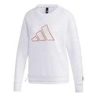 (WMNS) adidas Str Sweat Loose Athleisure Casual Sports Round Neck Pullover Knit White Hoodie GP0719
