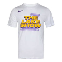 Men's Nike Lakers Short Sleeve White T-Shirt AT0813-100