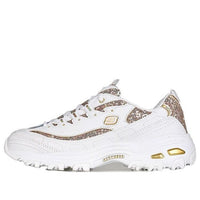 (WMNS) Skechers D'Lites Low-Top Daddy Shoes White/Gold 11916-WGD