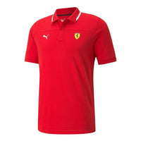 PUMA Scuderia Ferrari Race Men's Polo Shirt 'Red White Yellow' 531686-02