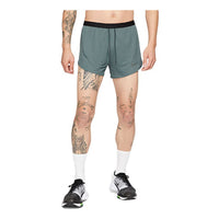 Nike Dri-fit Run Division Pinnacle Casual Single Color Running Breathable Fabric Shorts Men's Green DA1295-387
