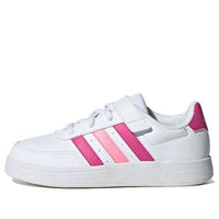 (PS) adidas Breaknet 'White Lucid Fuchsia Pink' HP8966