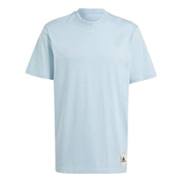 adidas Lounge Tee 'Wonder Blue' IM0483