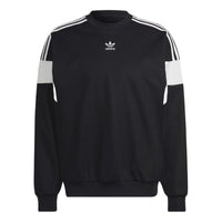 adidas originals Adicolor Classics Cut Line Crew Sweatshirt 'Black' HN6117