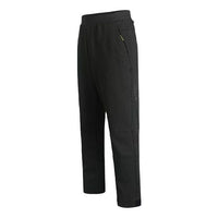Men's adidas Th Pnt Kn Id Logo Solid Color Knit Long Pants/Trousers Brown GF4010