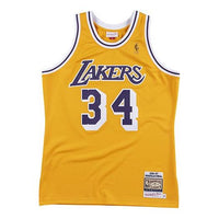 Mitchell & Ness NBA Authentic Shaquille ONeal Los Angeles Lakers 1996-97 Jersey AJY4AC18066-LALLTGD96SON