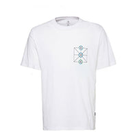 Men's Converse Creative Sports Round Neck Short Sleeve White 10018141-A01