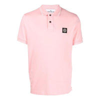 STONE ISLAND Patch Polo Shirt 'Pink' 10152SC18-V0080