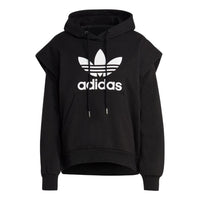 (WMNS) adidas Always Originals Trefoil Parka Hoodies 'Black' IC5576