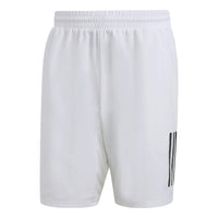 adidas Club 3-Stripes Tennis Shorts Asia Sizing 'White Black' HS3251