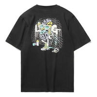 Li-Ning Graphic Loose Fit T-shirt 'Black' AHSR406-2