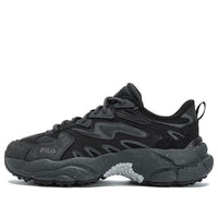 (WMNS) FILA Fern Sneakers 'Black Green' F12W331101ADB