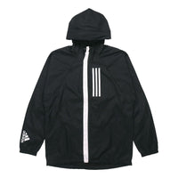adidas Training Zipper Sports Jacket Black EK4624