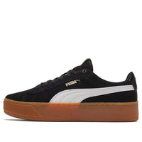 (WMNS) PUMA Vikky Platform 'Black And White' 363287-10
