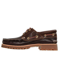 Timberland 3-Eye Lug Handsewn Boat Shoe 'Brown' 30003214