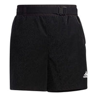 (WMNS) adidas Str Shorts Wv Woven Sports Solid Color Black GP0644
