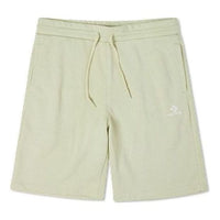 Converse GO TO Embroidered Star Chevron Standard-Fit Fleece Shorts 'Green' 10019926-A16