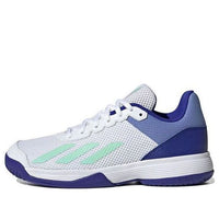 (GS) adidas Courtflash Tennis 'White Lucid Blue' HP9715