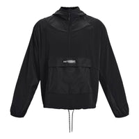 Under Armour Rush 1/2 Zip Waterproof Jacket 'Black' 1377183-001