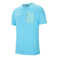 Nike Sportswear FC Barcelona Pocket Training T-Shirt 'Blue' DC7280-425