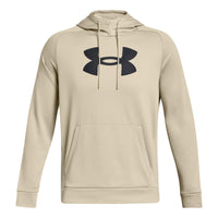 Under Armour Fleece Logo Hoodie 'Beige Black' 1379854-289