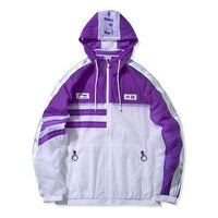 Li-Ning Windbreaker Warm Jacket 'Purple White' AFDQ163-2