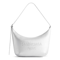 (WMNS) Balenciaga Mary-kate Sling Bag Metallized 'Silver' 7717332AAKE8110
