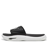 PUMA SoftridePro Slide 24 'Black White' 395432-01