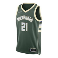 Nike Dri-FIT NBA Milwaukee Bucks Jrue Holiday Icon Edition 2022/23 Swingman Jersey DN2012-326