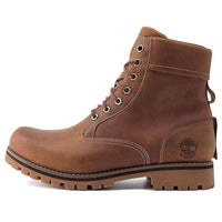 Timberland Rugged 6 Inch Waterproof Boots 'Rust Full Grain' A2JJB