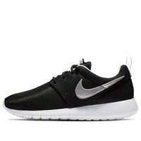 (GS) Nike Roshe One 'Black Metallic Silver' 599728-021